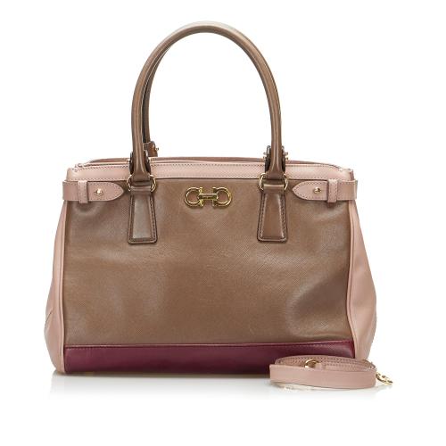 Salvatore Ferragamo Gancini Satchel