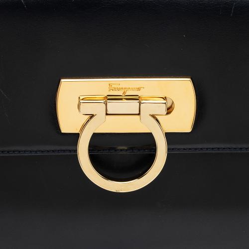 Salvatore Ferragamo Gancini Convertible Small Shoulder Bag