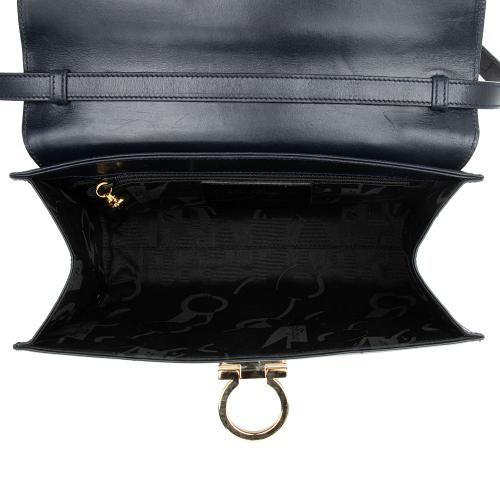 Salvatore Ferragamo Gancini Convertible Small Shoulder Bag