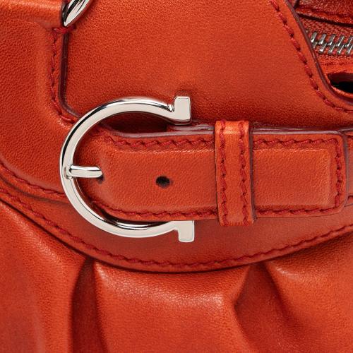 Salvatore Ferragamo Gancini Marisa Satchel