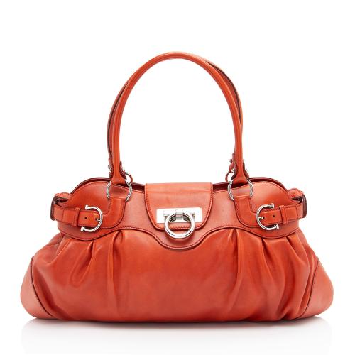 Salvatore Ferragamo Gancini Marisa Satchel