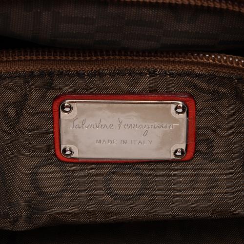 Salvatore Ferragamo Gancini Marisa Satchel