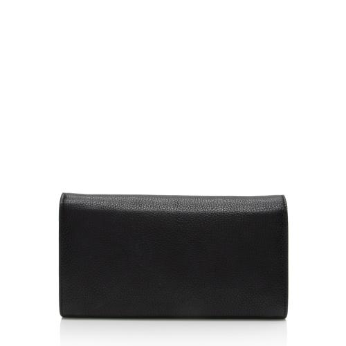 Salvatore Ferragamo Leather Gancini Wallet on Chain