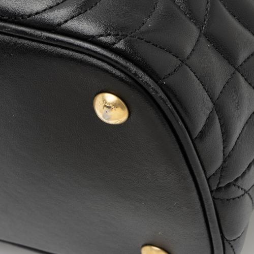 Salvatore Ferragamo Leather Gancio Chain Backpack