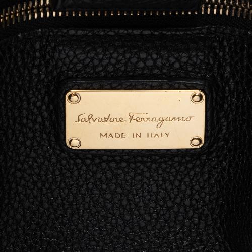 Salvatore Ferragamo Leather Nencia Tote