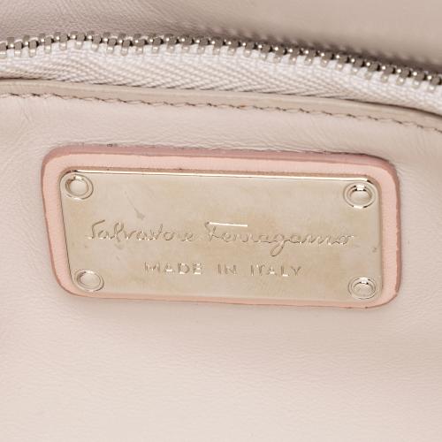 Salvatore Ferragamo Leather Vara Rainbow Crossbody