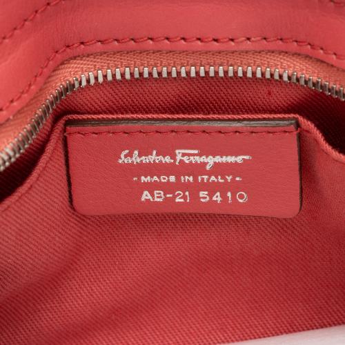 Salvatore Ferragamo Suede Gancini Mini Satchel - FINAL SALE