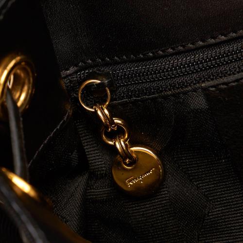 Salvatore Ferragamo Vara Chain Backpack