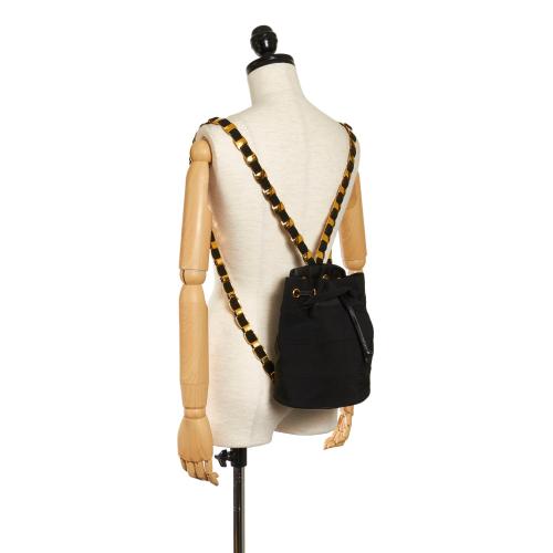 Salvatore Ferragamo Vara Chain Backpack