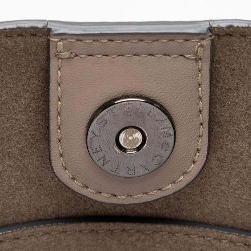 Stella McCartney Eco Alter Nappa Perforated Logo Mini Crossbody