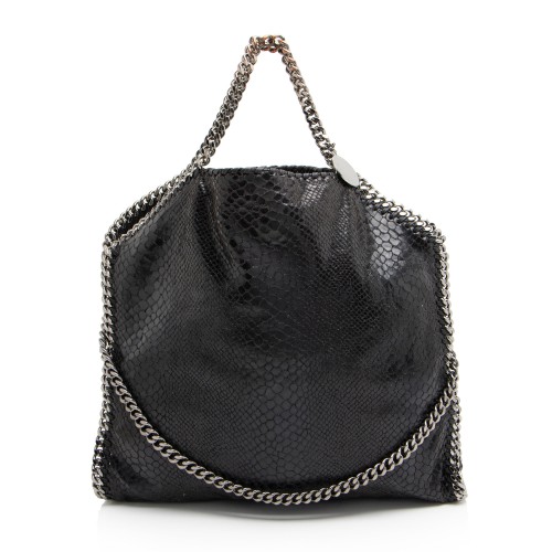 Stella McCartney Faux Python Falabella Small Tote