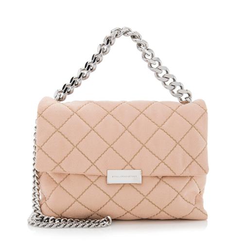 Stella McCartney Quilted Soft Beckett Small Shoulder Bag