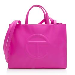 Telfar Faux Leather Medium Shopping Tote