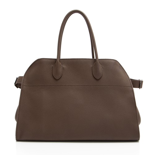 The Row Grained Calfskin Soft Margaux 15 Bag