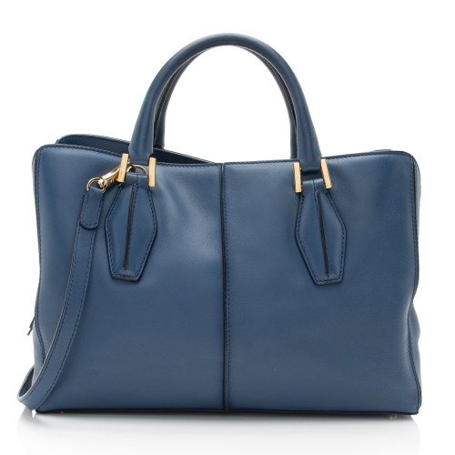 Tod's Leather D-Cube Medium Satchel