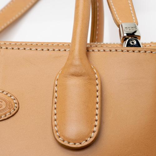 Tods Smooth Calfskin D-Styling Mini Tote