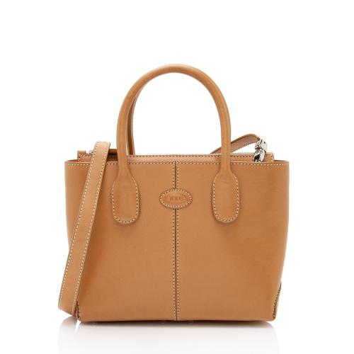 Tods Smooth Calfskin D-Styling Mini Tote