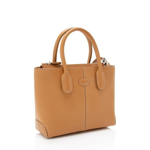 Tods Smooth Calfskin D-Styling Mini Tote