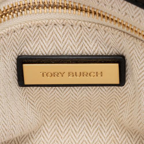 Tory Burch Chevron Leather Kira Large Shoulder Bag