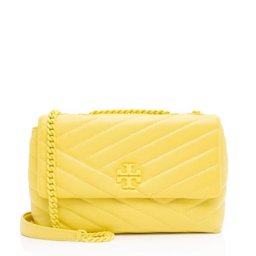 Tory Burch Chevron Leather Kira Small Shoulder Bag