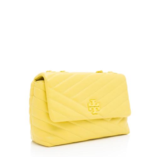 Tory Burch Chevron Leather Kira Small Shoulder Bag