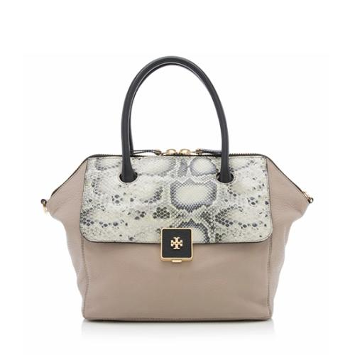 Tory Burch Clara Pieced Satchel FINAL SALE