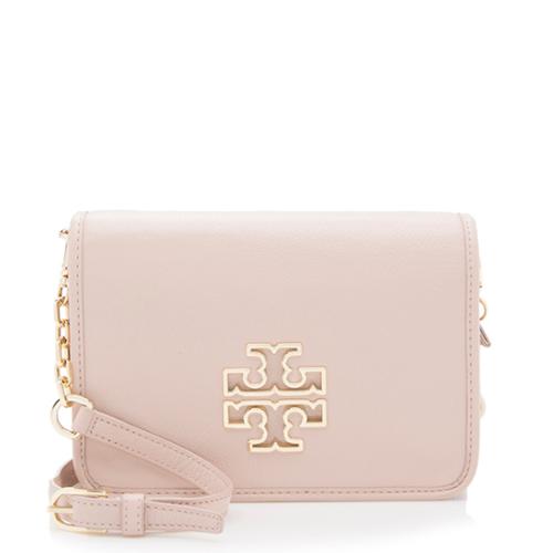 Tory Burch Leather Britten Combo Crossbody