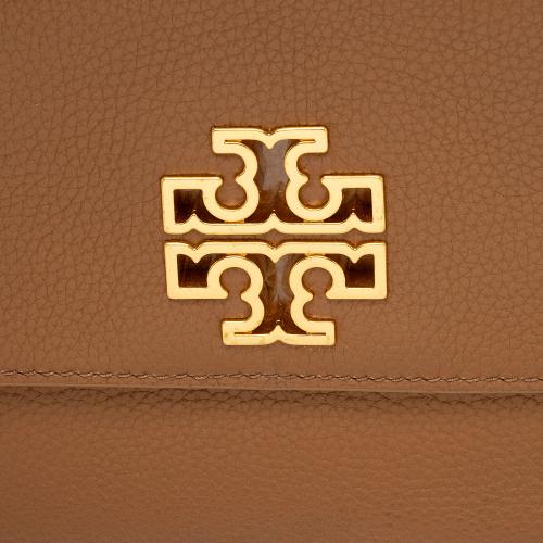 Tory Burch Leather Britten Flap Bag