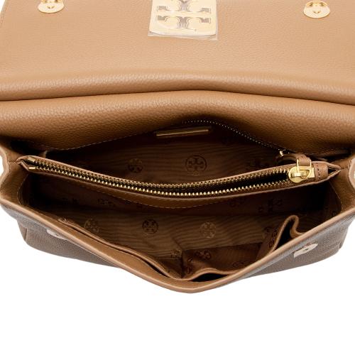 Tory Burch Leather Britten Flap Bag