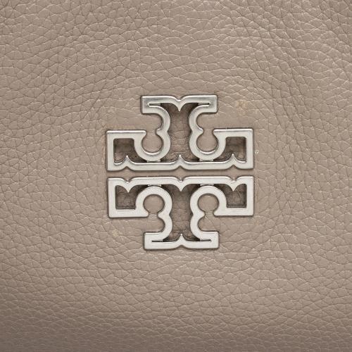 Tory Burch Leather Britten Small Slouchy Tote