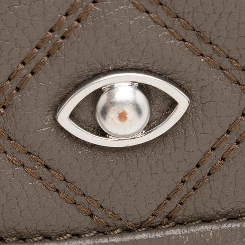 Tory Burch Leather Farida Fleming Charm Small Shoulder Bag