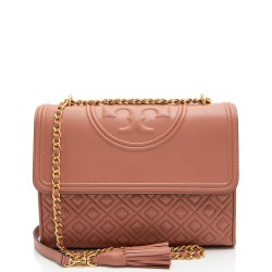 Tory Burch Leather Fleming Shoulder Bag