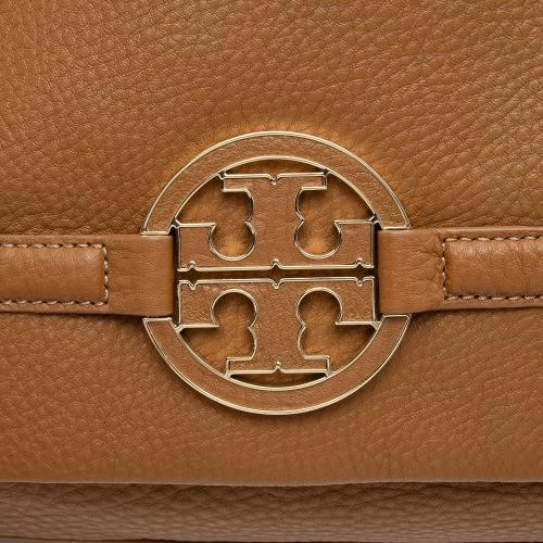 Tory Burch Leather Fold Over Amanda Crossbody