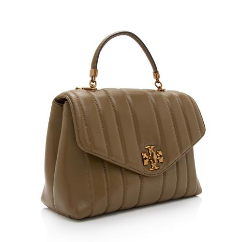 Tory Burch Leather Kira Medium Top Handle