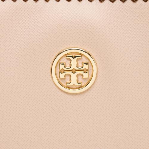 Tory Burch Leather Laser Cut Robinson Dome Satchel