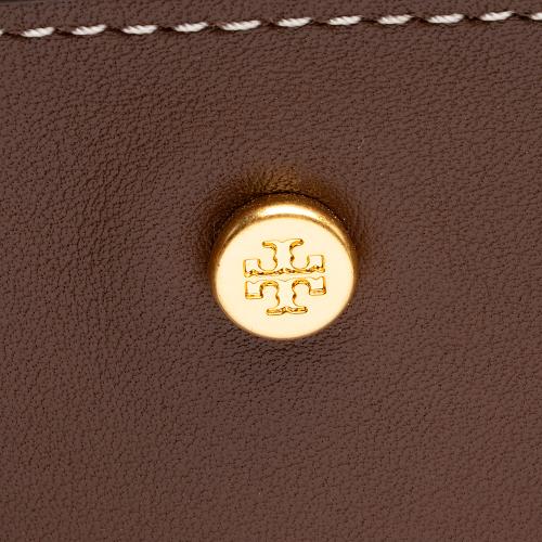 Tory Burch Lee Radziwill Leather Double Tote