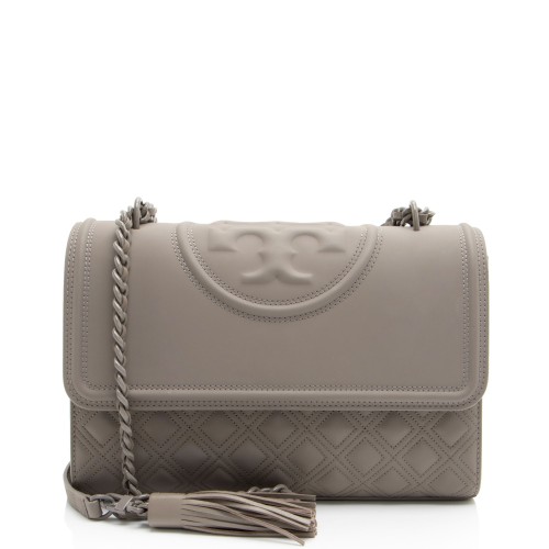 Tory Burch Leather Fleming Shoulder Bag