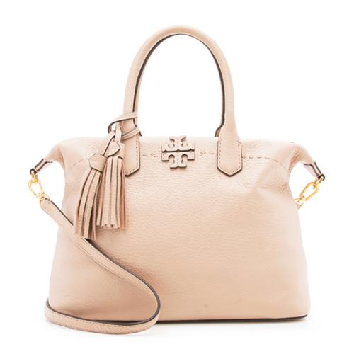 Tory Burch Leather McGraw Slouchy Satchel