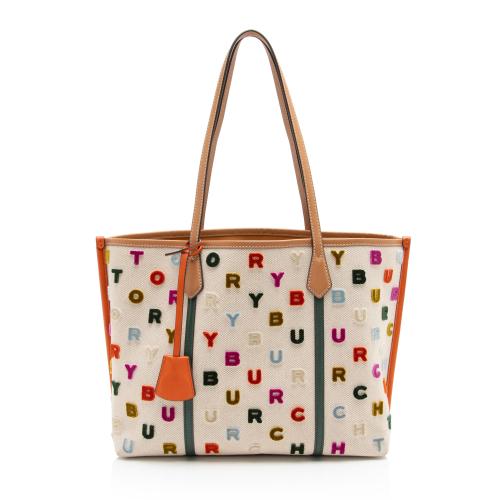 Tory Burch Leather Perry Fil Coupe Tote