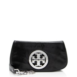 Tory Burch Leather Reva Clutch