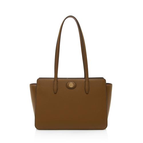 Tory Burch Leather Robinson Small Tote