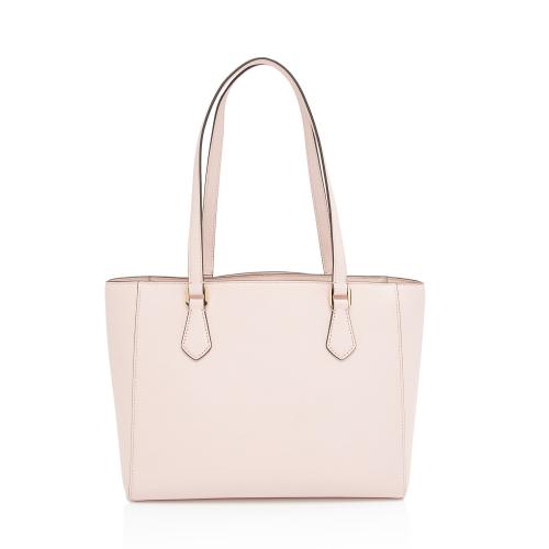 Tory Burch Leather Robinson Small Tote