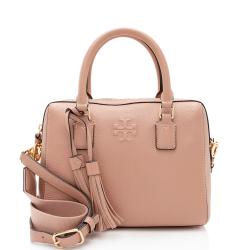 Tory Burch Leather Thea Tassel Satchel