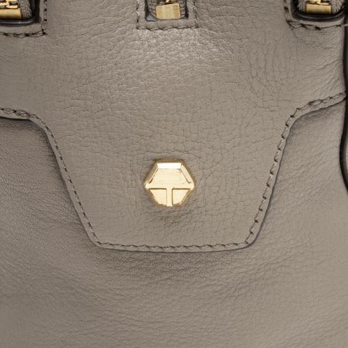 Tory Burch Leather Thea Triple Zip Satchel