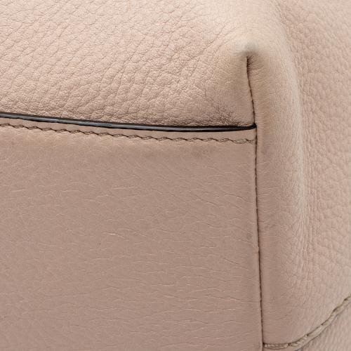 Tory Burch Pebbled Leather Chain Tote