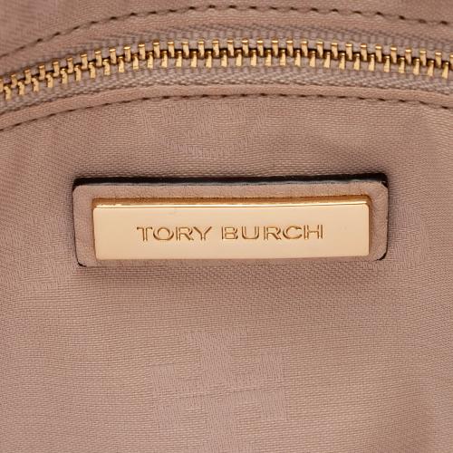 Tory Burch Pebbled Leather Chain Tote