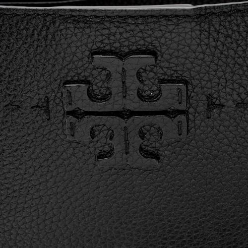 Tory Burch Pebbled Leather McGraw Carryall Small Tote