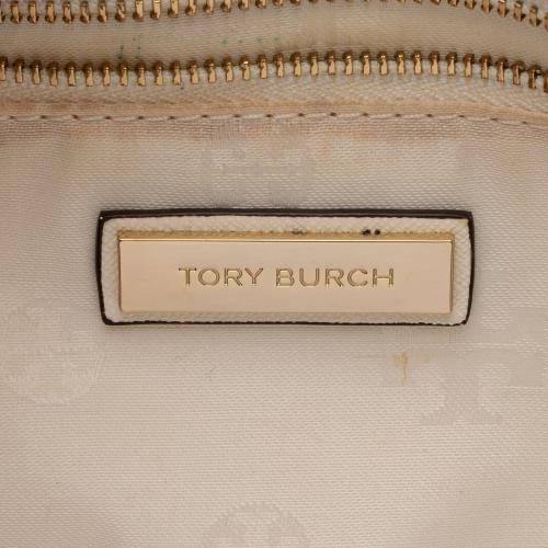 Tory Burch Perforated Leather Robinson Small Tote