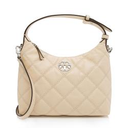 Tory Burch Quilted Leather Willa Mini Hobo