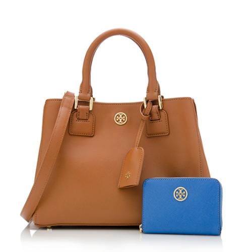 Tory Burch Robinson Mini Square Tote & Zip Coin Case